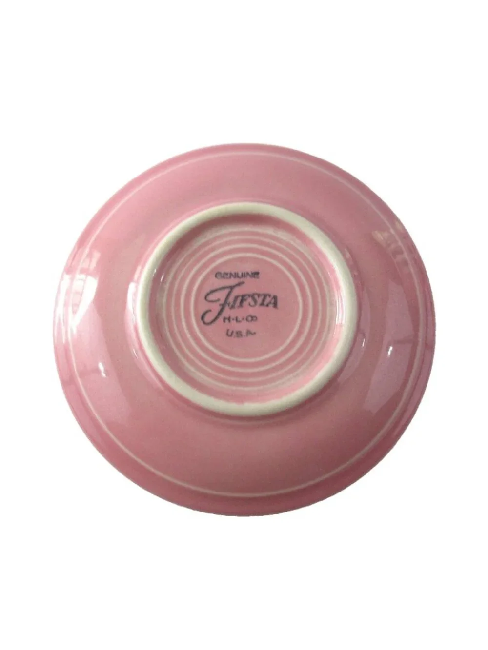 Fiestaware Fiesta HLC P86 5 Piece Place Setting Rose Pink Retired Color